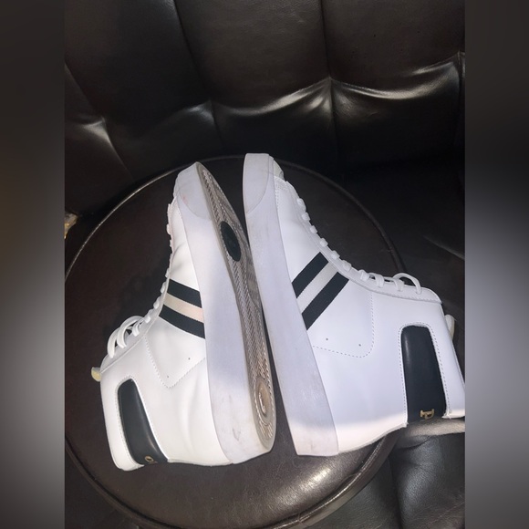 Polo Ralph Lauren Court Gervin Vulc Mid Top Leather Sneaker men’s size 10 - Picture 9 of 12